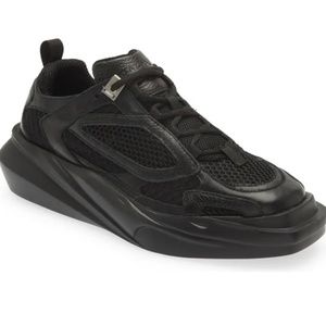 BRAND NEW 1017 ALYX 9SM mono sneaker black leather mesh made in ITALY
